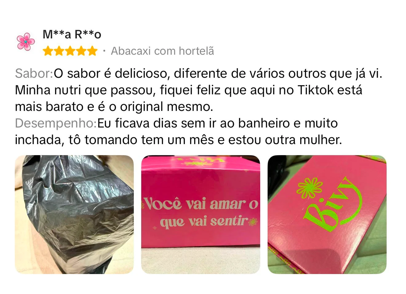 Depoimento 12 de cliente da Bivy